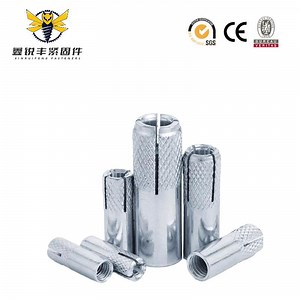 [Hot Item] Factory Supplied Galvanized Carbon Steel Expansion Drop in Anchor Bolt for Ceiling Construction