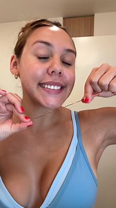 Cleanest Teeth Ever: Expanding Floss That Actually Works