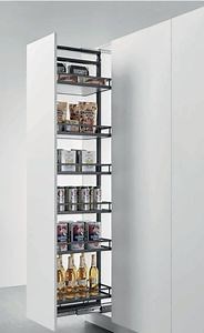 [Hot Item] Heavy Duty Kitchen Pull out Tall Basket Cabinet Storage Rack