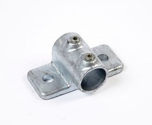 [Hot Item] Doughty Pipe Clamp Rectangle Railing Side Support Vertical Base Structural Pipe Fitting Pipe Clamp