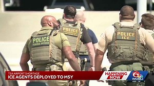 TSA shortage causing long security lines, TSA agents deployed to MSY to assist