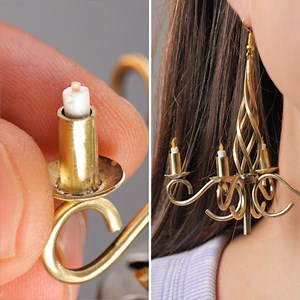 19K views · 53 reactions | Creative chandelier earrings | 5-Minute Crafts GIRLY | Facebook