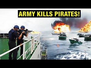 BREAKING: This Is How Somali Pirates Are Killed At High Seas!