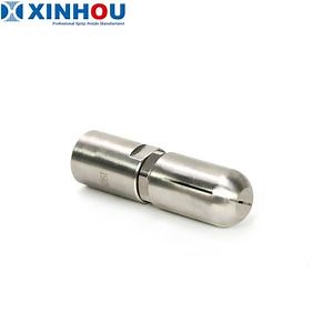 [Hot Item] 1/2" Female Stainless Steel CIP Tank Cleaning Side Spray Rotating Effective Cleaning Ball Bottle Washer Nozzle