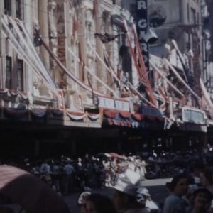 On this day, 70 years ago, Queen Elizabeth II and Prince Phillip arrived in Brisbane, as part of the Queen's first official visit to Australia. Thanks to the Queensland Library Foundation's Reel Rescue campaign we've been able to digitise and preserve amateur home movies in our collection, including this footage of the Queen's 1954 visit to Brisbane taken by Len Pass. You can find more collections related to the Queen's visits to Queensland on our blog - https://ow.ly/mAtX50QOhMp | State Library