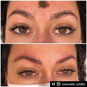 12 reactions | First session of microblading on this absolute beauty, covering up old work with microblading is only successful if your previous pigment has faded enough to blend in the background. Call @oddity on University to schedule a consultation to talk about brows 941-957-8790 Oddityonutc@gmail.com #odditytattoo #microblading #sarasota #coverup #beforeandafter #eyebrows #browgoals | Oddity Tattoo Studio and Gallery | Facebook