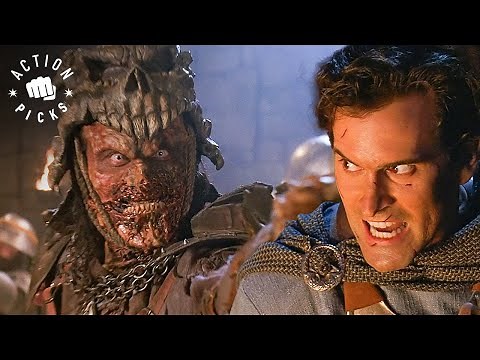Final Battle Vs Evil Ash (Full Scene) | Army of Darkness