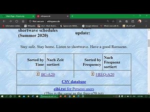 PART 21 Shortwave for Beginners Why do stations change frequencies