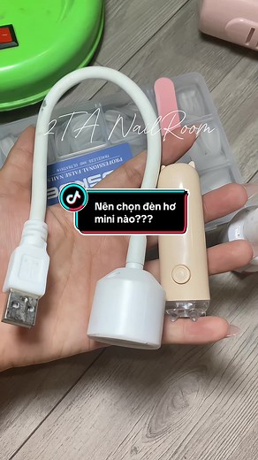 Đèn hơ nail mini #2tanailroom #nails