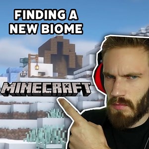 498K views · 5.2K reactions | Finding New Biomes In Minecraft 流⛰️ | PewDiePie | Facebook
