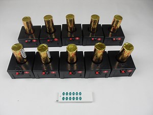 [Hot Item] D10 10cues Pyrotechnics Wireless Controller Transmitter 2023new Cold Fireworks Remote Control Stage Fountain Fireworks Firing System