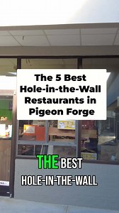💬 👉 Best Hole-in-the-Walls in Pigeon Forge #pigeonforge #restaurants #holeinthewalls #eateries #smokymountains #eatlocal #yummy | TheSmokies.com