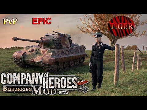 CoH Blitzkrieg Mod PvP _ Black Barons - EPIC