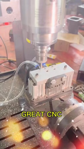 Close-up of mini 5-axis CNC machine processing. #cnc #cncmachine #CNCmachining #cncmachinist #5axis #minicnc #cncmillingmachine #cncrouter #cncmill #cncmilling #cncplasma #cnclathe #cnccutting #cnctools #machinist #tools #mold #components #machinetools #greatcnc #cncoperator #factory #machining #aluminum #diy #design #creative #miracle #fyp | Great cnc