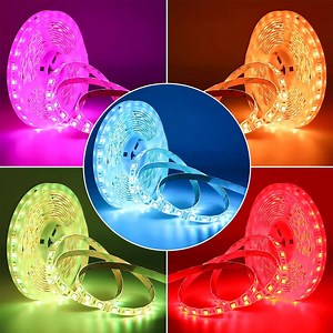 [Hot Item] Color Changeable SMD 5050 5m Remote Control 24V RGB Light LED Strip for Decoration