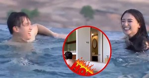 Full link clip 8 phút không che trong ‘bồn tắm’ vừa bị lộ, Thư Vũ đã bị CĐM soi clip tắm bể bơi cùng Vũ phim ‘Về nhà đi con’