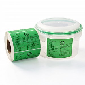 [Hot Item] Private Design Product Labels Maker Self Adhesive Vinyl Round Waterproof Sticker