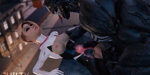 GuiltyK - Spider Gwen X Venom