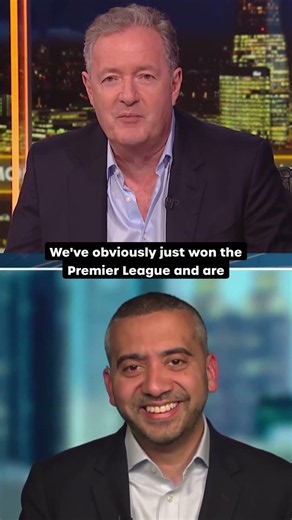 Mehdi Hasan Reluctantly Congratulates Piers Morgan Over Arsenal Win