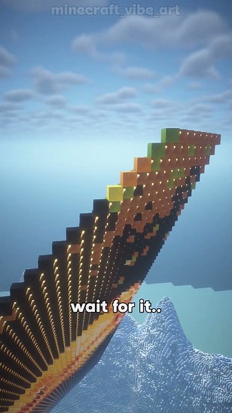 Minecraft Pixel Art Build Timelapse 🤯 | Davy Jones #minecraft
