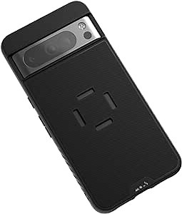 Mous - Intralock Phone Case for Google Pixel 8 Pro - MagSafe Compatible with IntraLock Technology for Mechanical Mounting Black