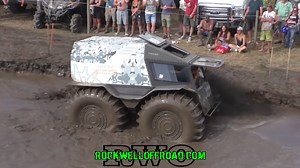 SHERP DESTROYS MUD TRUCK BOUNTY HOLE!!! #offroadlife #mudding #mudslinging #megatrucks #4x4life #trucklife #rockwelloffroad | Rockwelloffroad.com