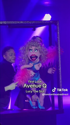 Introducing Lucy The Slut from Avenue Q at The Box Soho