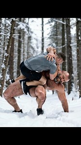 71K views · 1.1K reactions | Big vs little winter wrestling!  #musclebear #fighter #wrestling #strength #hardcore #winter #action #sports #submission #fight #strongman #daddy #muscle #instahub #reels #viralvideos #hardcore | Aleksis Rodrigez | Facebook