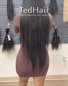 Tedhair long raw hair wig.You deserve it!!! #tedhair#tedhairfactory#rawhair#longrawhairwig#longwig#closurewig#frontallacewig#HDclosurewig#rawhair#rawhairbundle#vietnamrawhair | TedHair Factory