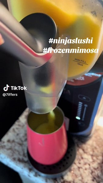 #ninjaslushi #frozenmimosa #sundaymorning