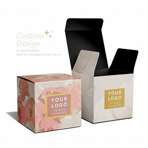 [Hot Item] Customised Tuck End Boxes for Cosmetics Eyelash Lipstick Face Cream Package