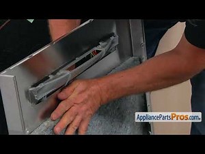 How To: Bosch/Thermador/Gaggenau Outer Door Panel 00774391