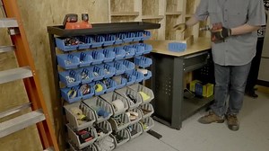 Strongway Single Side Bulk Storage Rack INCLUDES (47 Assorted Bins) Now on SALE! SAVE $60 OFF | Northern Tool Equipment