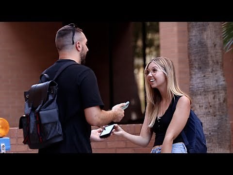 Breaking Up With My Girlfriend Using Strangers Phones..