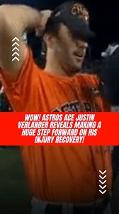 Wow! Astros ace Justin Verlander reveals making a HUGE STEP FORWARD on his injury recovery! ⚾ #mlb #justinverlander #houstonastros #joeespada | Sportskeeda Baseball | Facebook