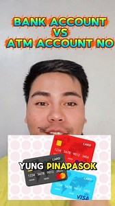 Bank account vs. ATM Card Number | Adrian Bigay