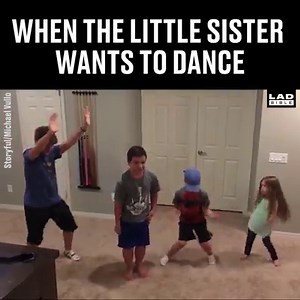 Her brothers always have her back 😂💃 | LADbible