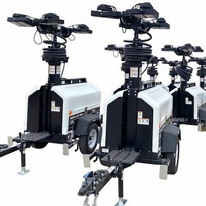 [Hot Item] Diesel Light Tower with 6 Kw Generator Set Silent Type for Site