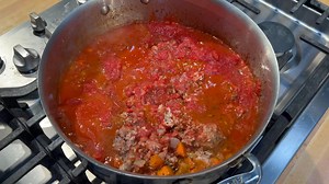 Nothing says Sunday dinner like a bubbling hot pot of Bolognese from Chef Michael Crouch at Watch Hill Proper | Secrets of Bluegrass Chefs