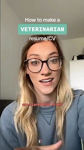 Vet school was hard enough, use this video to help you make the perfect resume for your veterinary job search! #veterinary #veterinarian #jobsearch #resume #vet | Kickresume | Facebook