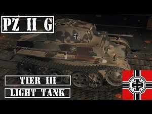 WOT Blitz - PZ 2 G Full Tank Review - German Tier 3 Light || World of Tanks Blitz ||