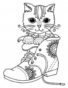 39 top idées de coloriages chat à imprimer
