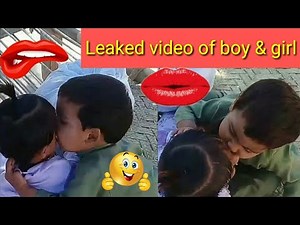 kids kissing/Kids Love video leaked/How The children Kiss each other