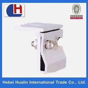 [Hot Item] Rail Less Solar Racking Aluminum Cheaper Solar Products Roof Clamp