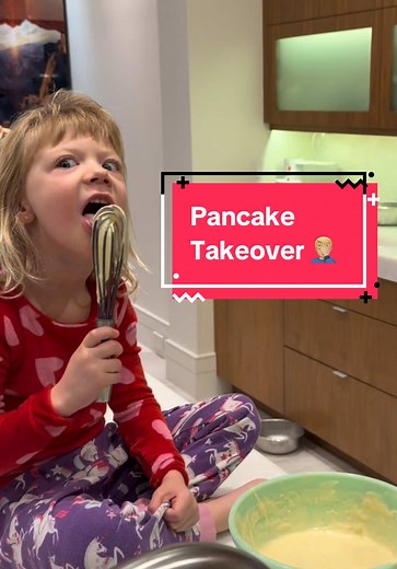 The girls wanted to help me make pancakes this morning. And I am having a hard time finishing them 😂 #nickcarter #backstreetboys #pancakedaddy #dadlife