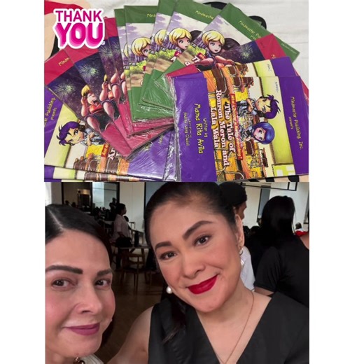 Yey! Another co-actor supported my good cause. My royalty goes to orphanages. Thank you She! (Sheryl Cruz) ☺️ #ritaavilabooks | Rita Avila