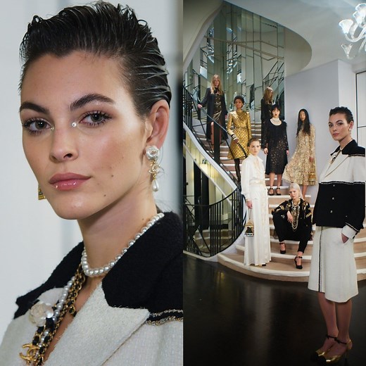 1.2K views · 283 reactions | A contemporary and iconic elegance – the legendary mirrored staircase at 31 rue Cambon in Paris provides the backdrop to the 2019/20 Métiers d’art collection, now in boutiques. Video by Sofia Coppola. See more on chanel.com | CHANEL | Facebook