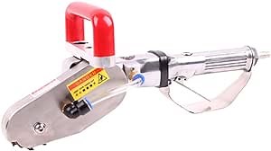 CGOLDENWALL QF series Pneumatic Cardboard Carton Box Waste Stripper Stripping Machine Paper Edge Cutting Tool Cardboard Trimming tool silvery (QF-650: Five rows fine teeth)