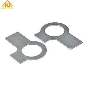 [Hot Item] DIN463 GB855 Stainless Steel SS304 S316 M6 M8 M10 M12 Tab Lock Washer with a Long Tab and a Wing for Bolted Joint