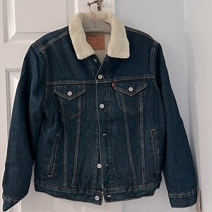 LEVI'S Original Sherpa Lined Unisex Jean Jacket New with Tags